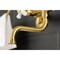 Kingston Brass KS616SB Two-Handle Wall Mount Bathroom Faucet, Brushed Brass KS616SB - alternate 3